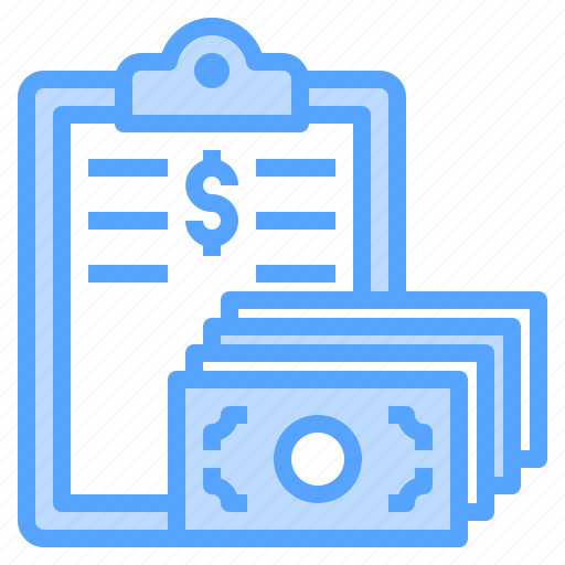 Money, business, finance, bill, clipboard icon - Download on Iconfinder