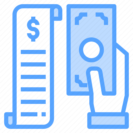Money, pay, payment, bill, slip icon - Download on Iconfinder