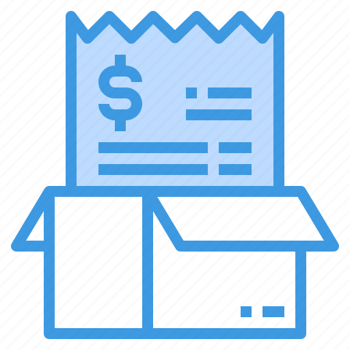 Bill, business, invoice, logistic, money, payment, receipt icon - Download on Iconfinder