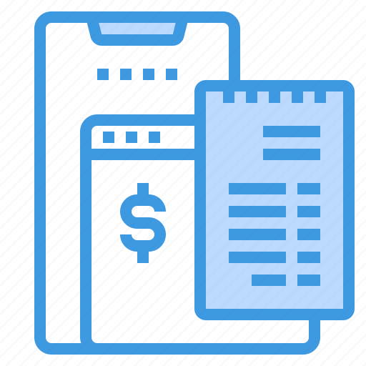 Bill, business, invoice, money, online, payment, receipt icon - Download on Iconfinder