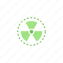 atomic, central, green, radiation