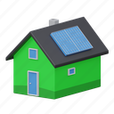 solar house, solar, house, home, ecology, energy, power 