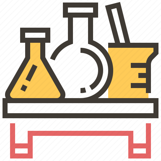 Chemistry, education, flasks, lab, laboratory, science icon - Download on Iconfinder