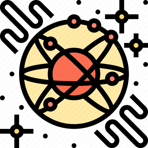 Atom, particle, orbit, electron, nucleus icon - Download on Iconfinder
