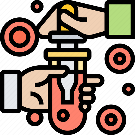 Blood, test, tube, dropper, chemical icon - Download on Iconfinder