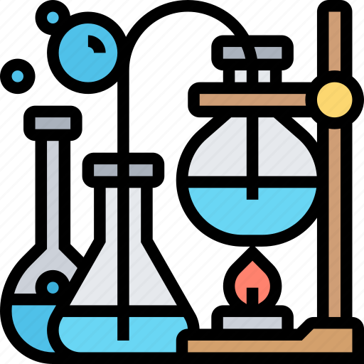 Chemistry, flask, stove, catalyze, experiment icon - Download on Iconfinder