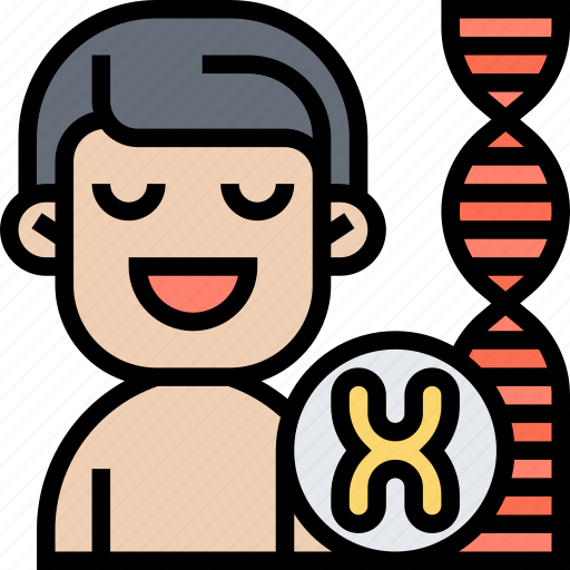 Chromosome, allele, genetic, material, human icon - Download on Iconfinder
