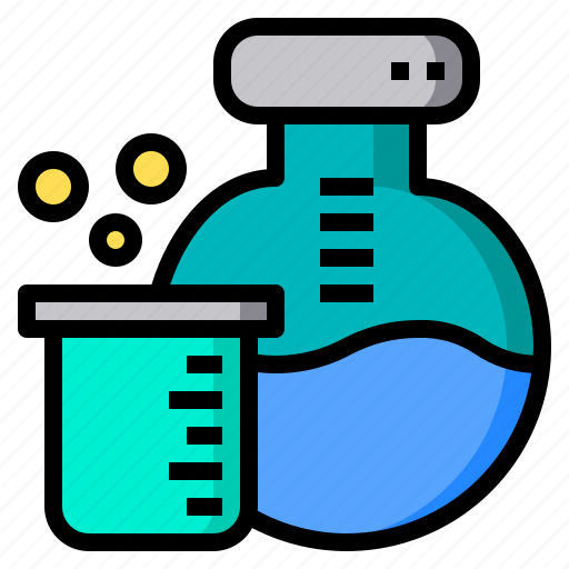 Biochemistry, chemical, laboratory, reaction, science icon - Download on Iconfinder