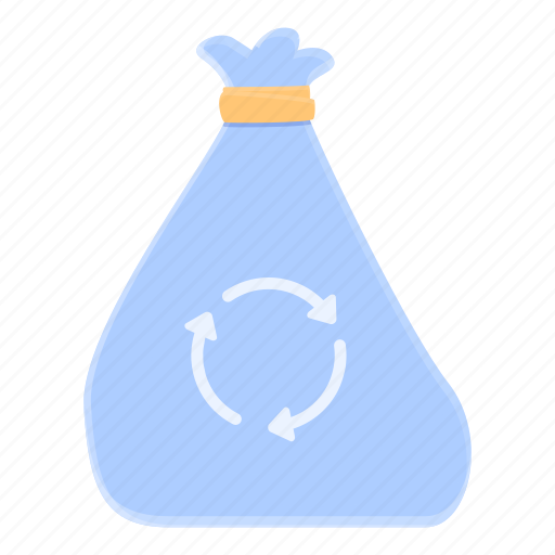 Biodegradable, plastic, closed, bag icon - Download on Iconfinder