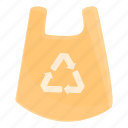 biodegradable, plastic, waste, bag