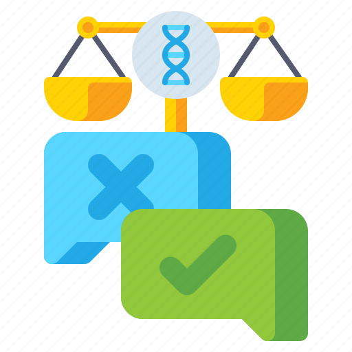 Bioethics, debate, discussion icon - Download on Iconfinder