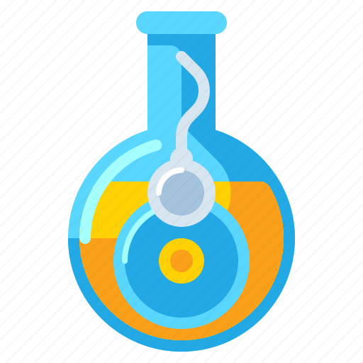 Fertilization, flask, science, vitro icon - Download on Iconfinder