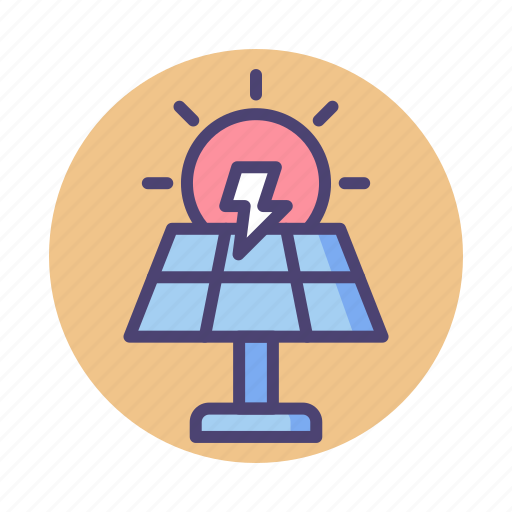 Energy, solar, solar energy, solar panel, solar power icon - Download on Iconfinder