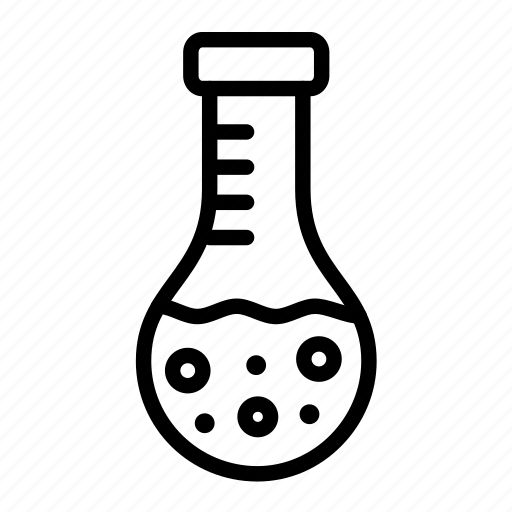 Round flask, experimentation, flask, chemical, biology icon - Download on Iconfinder
