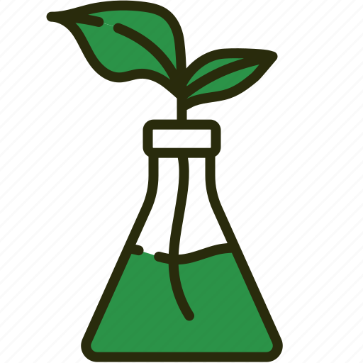 Biology, research, science, laboratory, leaf, nature, tube icon - Download on Iconfinder