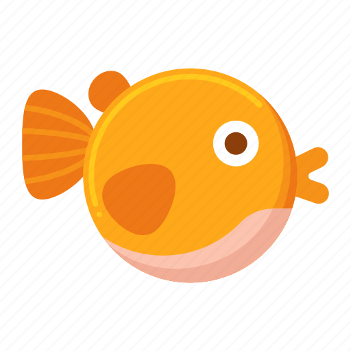 Fish, pisces, animal, marine, puffer fish icon - Download on Iconfinder