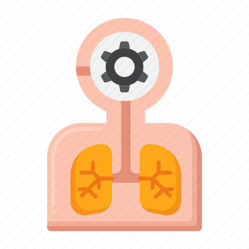 Respiration, lungs, breathe, breathing icon - Download on Iconfinder