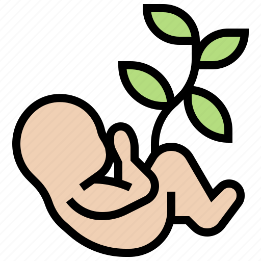 Baby, embryo, fetus, infant, placenta icon - Download on Iconfinder