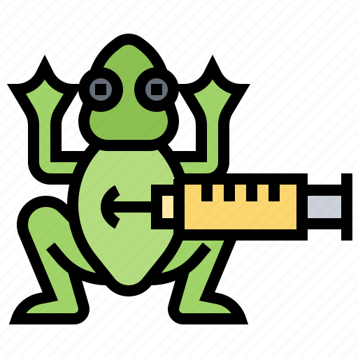 Animals, frog, laboratory, syringe, test icon - Download on Iconfinder