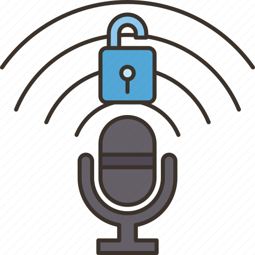 Voice, verification, vocal, security, biometric icon - Download on Iconfinder