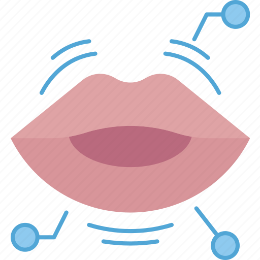 Lips, motion, biometric, person, authentication icon - Download on Iconfinder