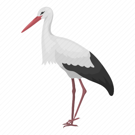 Animal, bird, feathered, stork, wild icon - Download on Iconfinder