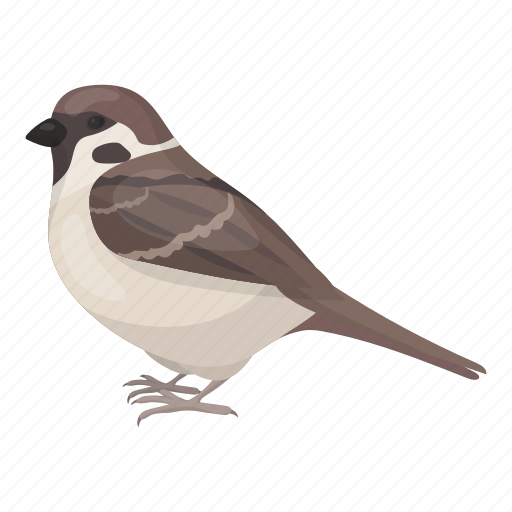Animal, bird, feathered, sparrow, wild icon - Download on Iconfinder