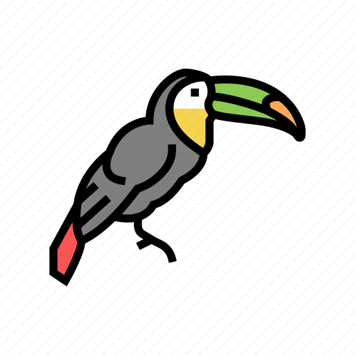 Toucan, exotic, bird, flying, animal, feather icon - Download on Iconfinder