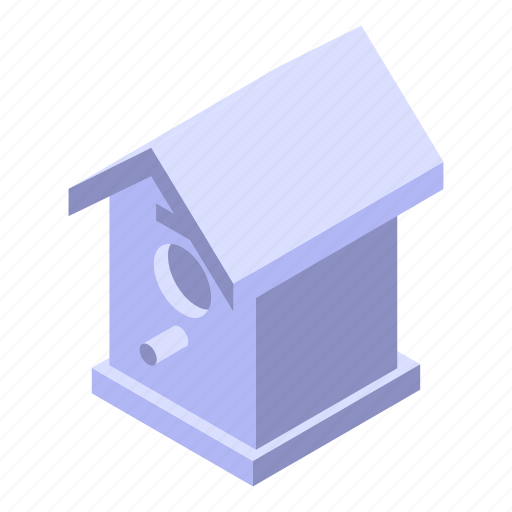 Bird, cartoon, christmas, flower, house, isometric, winter icon - Download on Iconfinder