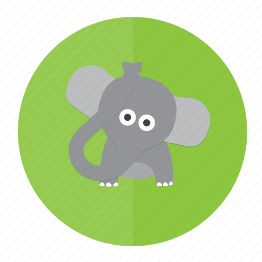 Elephant, animal, forest, mammal, wild icon - Download on Iconfinder