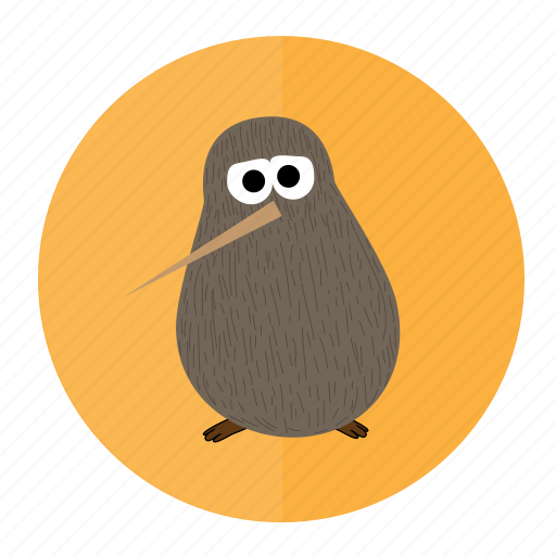 Kiwi, bird, wild, zealand icon - Download on Iconfinder