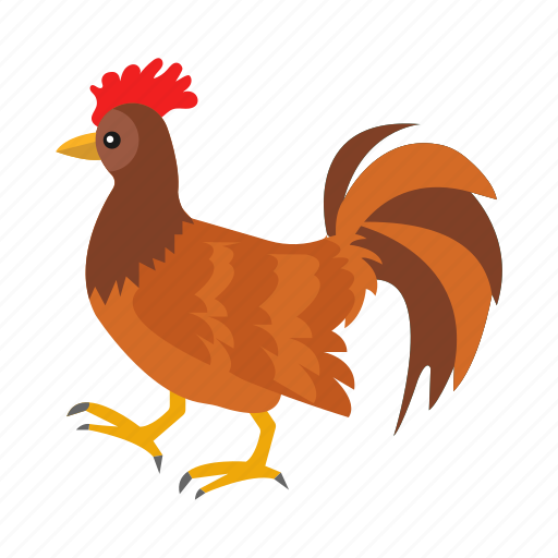 Cock, hen, animal, rooster, chicken icon - Download on Iconfinder