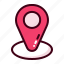 location, navigation, pin, country, arrow, gps, place, pointer, marker 