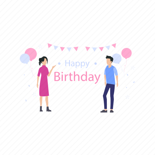 Boy, girl, birthday, party, celebrations icon - Download on Iconfinder