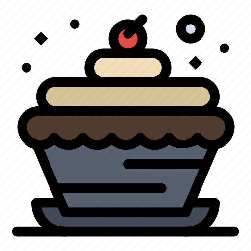 Bakery, birthday, candle, cupcake, food icon - Download on Iconfinder