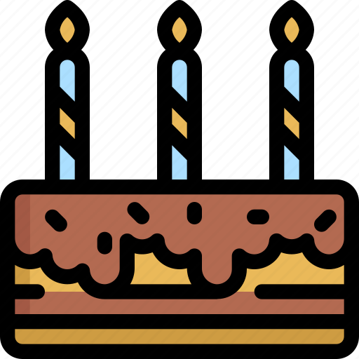 Birthday, cake, celebration, christmas, decoration, holiday, party icon - Download on Iconfinder
