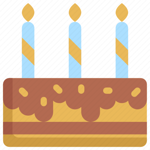 Birthday, cake, celebration, decoration, holiday, party, vacation icon - Download on Iconfinder