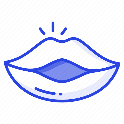 Lips, kiss, mouth, romance, love, hearts, pout icon - Download on Iconfinder