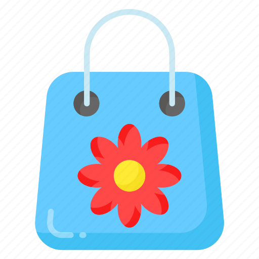 Gift, bag, shopping, favorite, handbag, flower, love icon - Download on Iconfinder