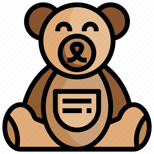 Teddy, bear, fluffy, love, and, romance icon - Download on Iconfinder