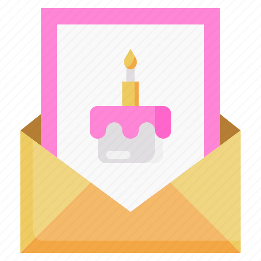 Birthday, card, invitation, and, party, celebration icon - Download on Iconfinder