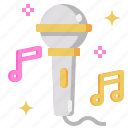 karaoke, sing, concert, microphone, music