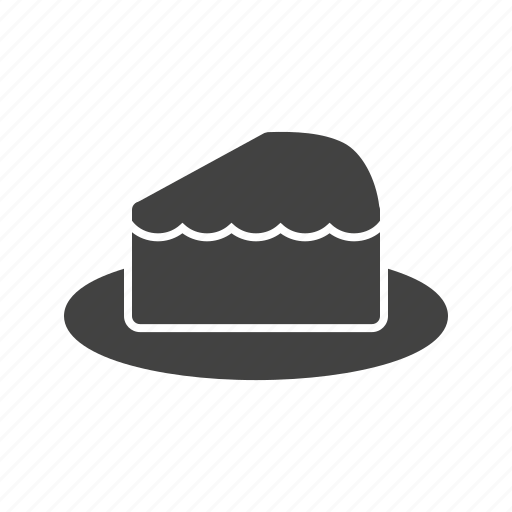 Birthday, cake, chocolate, cream, food, piece, slice icon - Download on Iconfinder