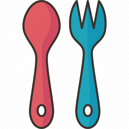 Spoon, fork, cutlery, eating, utensil icon - Download on Iconfinder