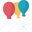 balloons, party, birthday, anniversary, celebration 