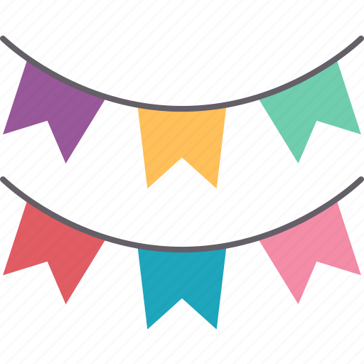 Banner, flag, party, decorative, celebrate icon - Download on Iconfinder