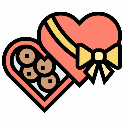 Bakery, box, cookies, heart, present icon - Download on Iconfinder