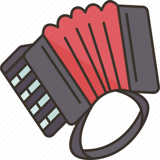 Accordion, music, harmonica, melody, classic icon - Download on Iconfinder