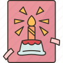 birthday, card, invitation, celebration, party