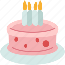 cake, birthday, celebration, dessert, party